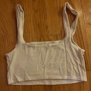Wilfred White Crop Top